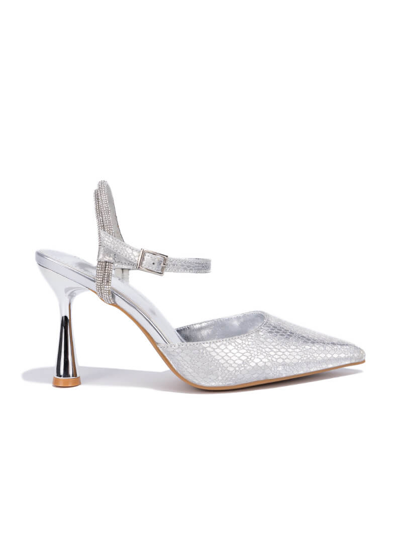 Escarpins pointus à paillettes